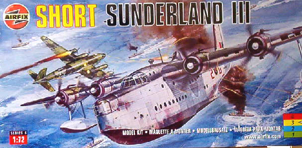 Airfix Short Sunderland III Flying Boat 1227