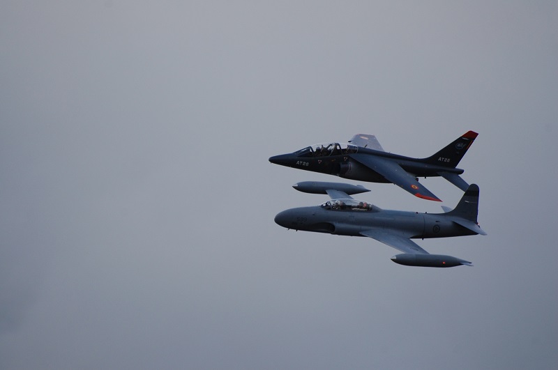 Alpha Jet   T Bird In Formation 2