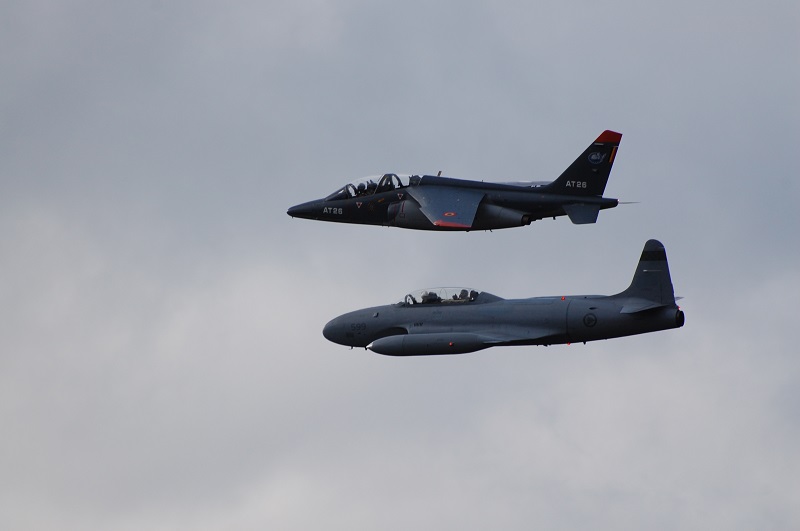 Alpha Jet   T Bird In Formation