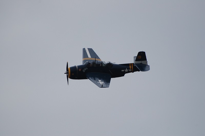 Avenger In Flight