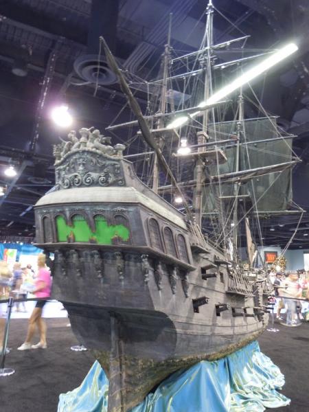 Black Pearl pirateship miniature