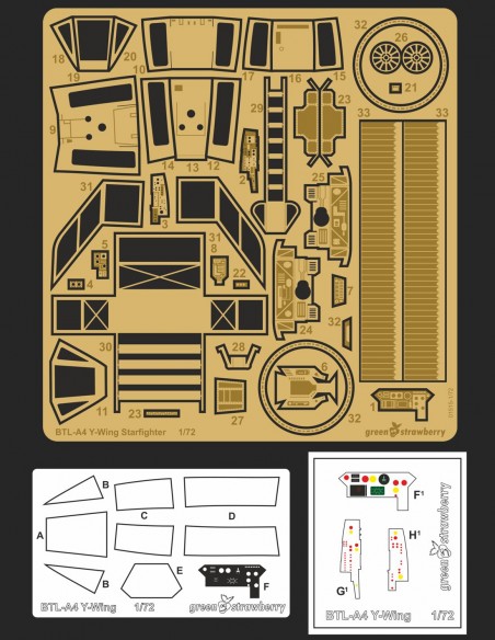 btl a 4 y wing starfighter