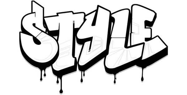 Drips Graffiti Letters STYLE