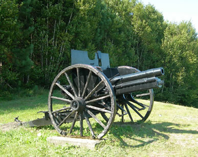 german aritilery ww1, 77mm fieldcanon