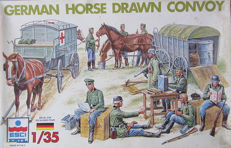 german horse drawn convoy