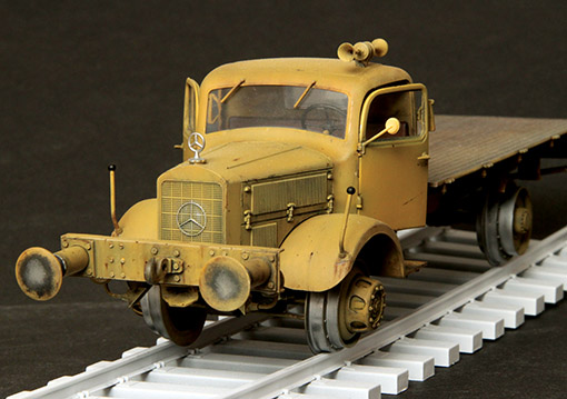 German L4500A railway truck