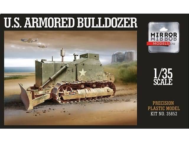 l mirror 35852 us military armored bulldozer