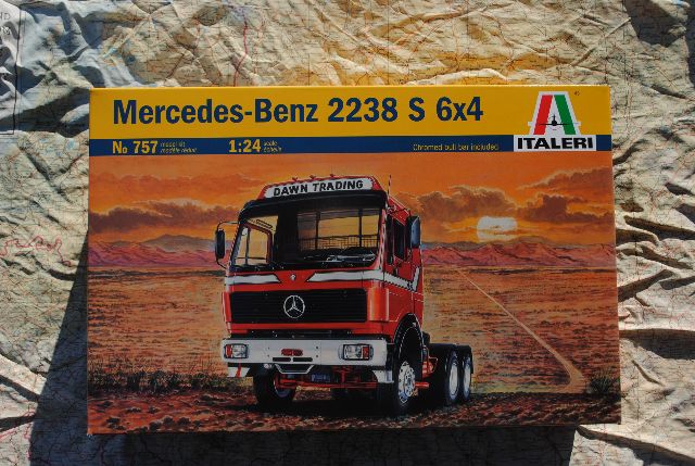 Mercedes Benz 2238 S 6X4 Italeri 757 1