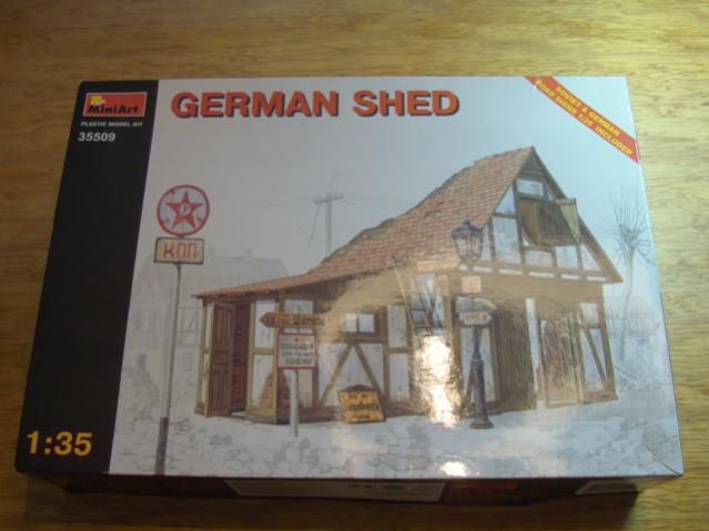 Miniart German Shed