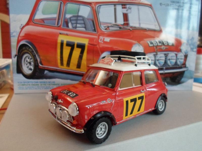 Morris Mini Cooper Rally Monte Carlo winner 1967
1/24 Tamiya
Specials: /

+ Leuke wagen met een mooie historie

- /