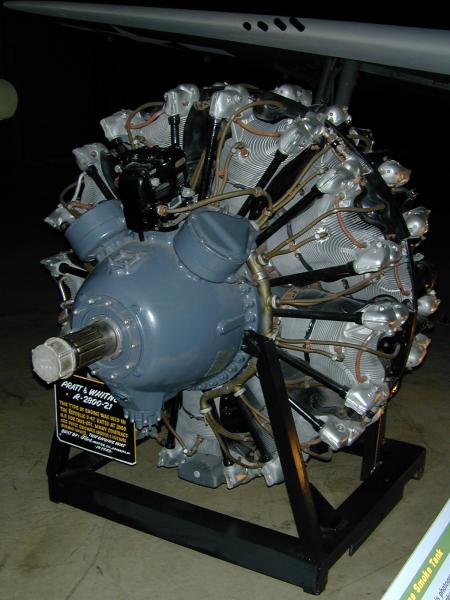 Pratt & Whitney R 2800 Engine 1