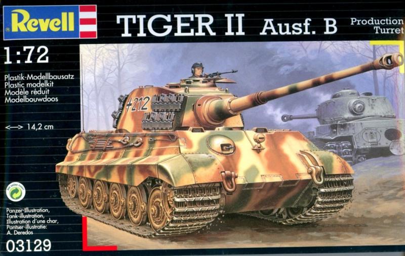 revell 1.72 03129 wwii german tiger ii ausf b 993 p