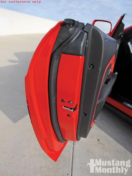 shelby gt500+drivers door