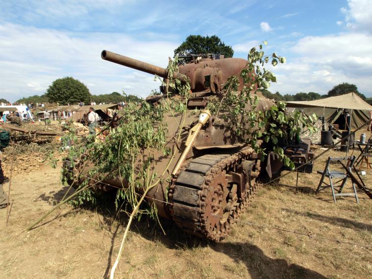 Sherman tank to be restored