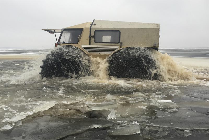 Sherp russian ATV off road truck amphibious vehicle 2