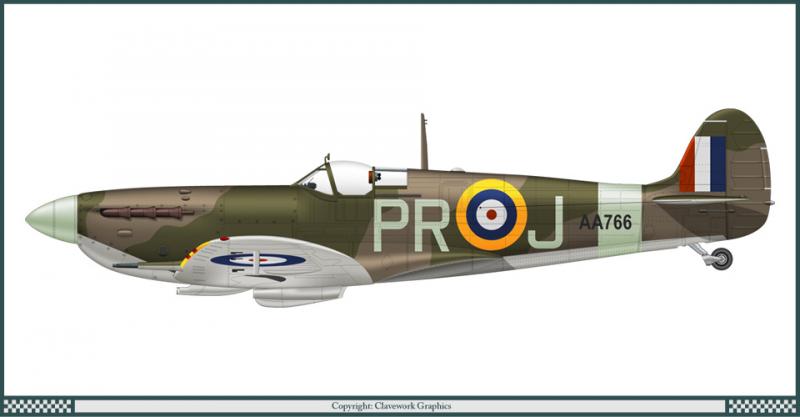 Spitfire Mk 5 GB 609Sqn