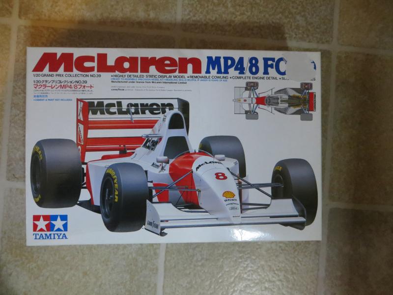 Tamiya McLaren MP4/8 Ford 1/20
30€