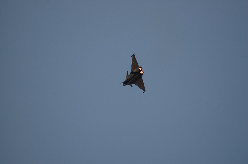 Tiger Rafale In Flight