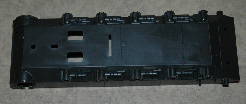 type 74 sprue lower hull