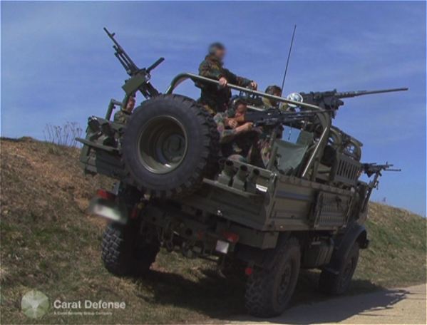 Unimog Logistic Platform Special Forces Carat Defense Belgium Belgian Defense Industry Military