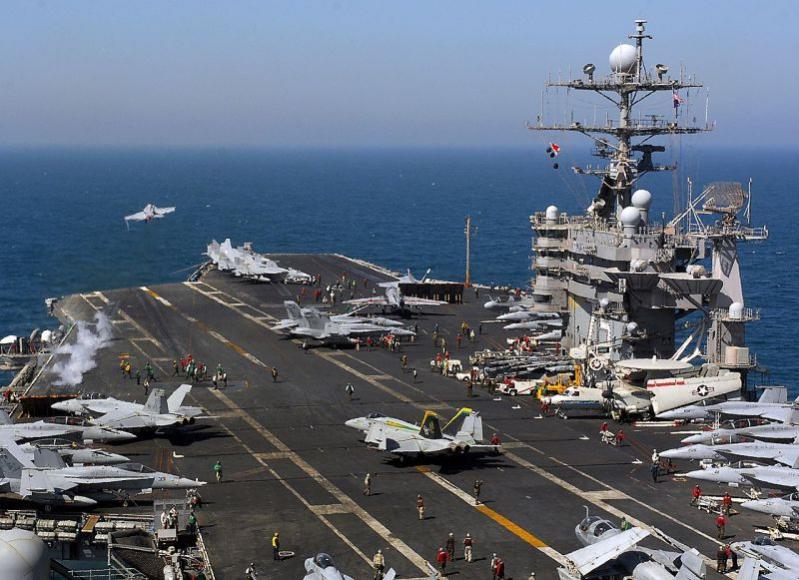 USS Harry S  Truman (CVN 75) flight deck