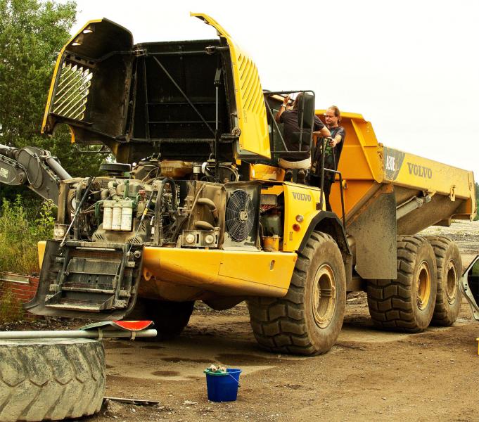 Volvo A30E recording