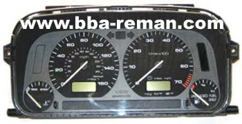 vw golf mk3 jetta dash cluster