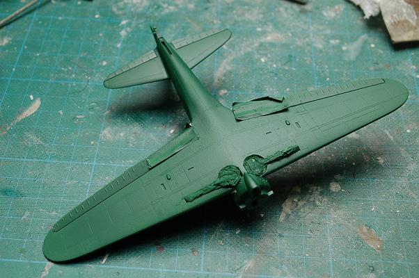 Zero paint stages   Green undersides